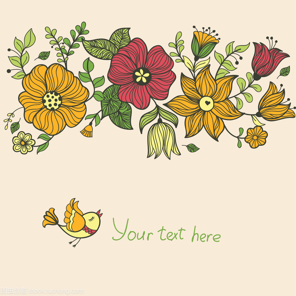 复古花卉横幅与饲料 跨界融合的创意设计新风尚