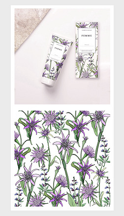 花卉包装设计 从素材选取到效果图呈现